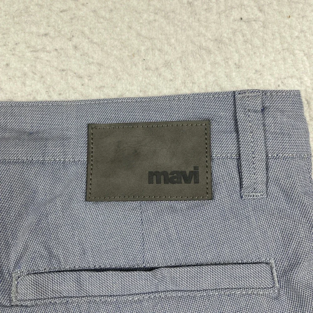 Mavi Nate Shorts Mens‎ 36 Blue Stretch Cotton Chino Summer Casual Bottoms
